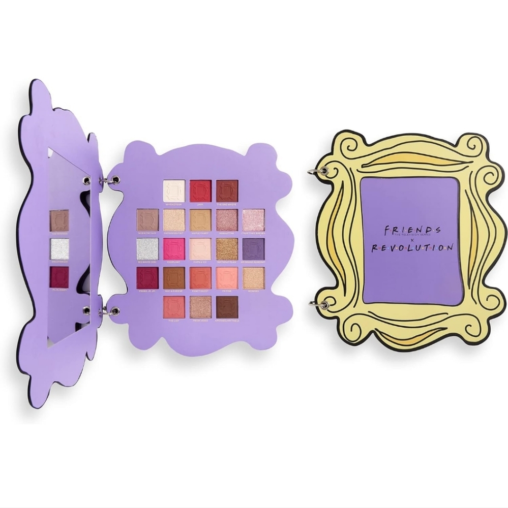 REVOLUTION x Friends Makeup Revolution Open the Door Eyeshadow Palette NIB